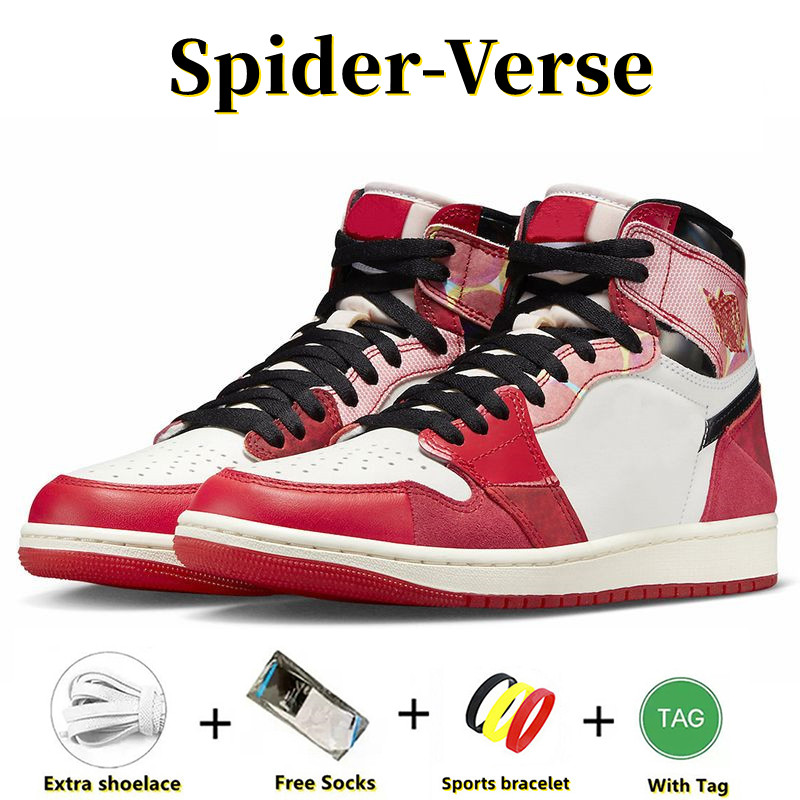 Jumpman 1 1s High OG Spider-Verse Basketball Shoes University Red Black White DV1748-601 Men Womens Trainers Outdoor Sports Sneakers designer Shoe 36-47
Jumpman 1 1s High OG Spider-Verse Basketball Shoes University Red Black White DV1748-601 Men Womens Trainers Outdoor Sports Sneakers designer Shoe 36-47
