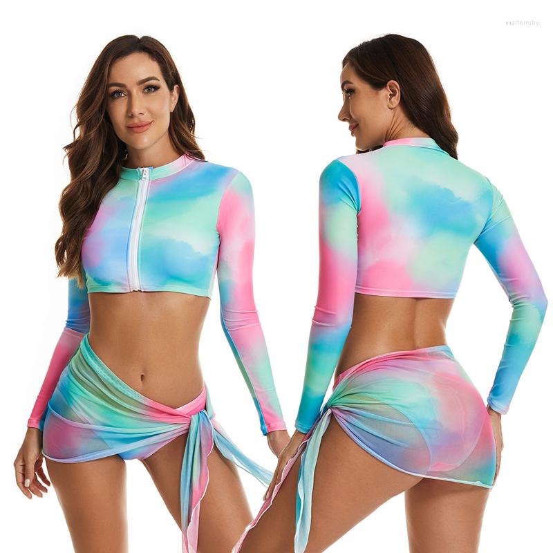 Women' Swimwear Women Bikini 2023 Push And Beachwear Bathing Suit Long Sleeve Short Vest Female Swimsuit Print Polyester Tankini Set, Color
Women' Swimwear Women Bikini 2023 Push And Beachwear Bathing Suit Long Sleeve Short Vest Female Swimsuit Print Polyester Tankini Set, Color