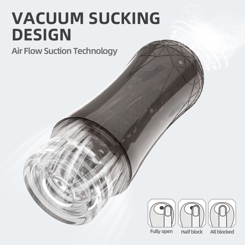 Masturbators Men's Masturbates Oral Sex Cups Strong Sucking Masturbation Cups Vaginal Penile Vibrators Men's Sexual Machines 230524