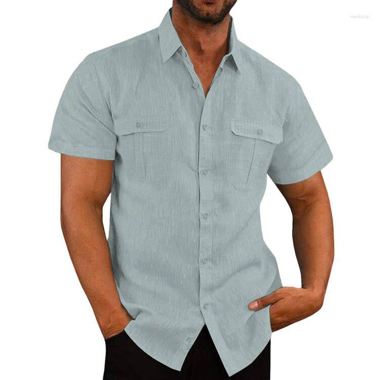 Men's Casual Shirts Summer Cotton Linen Men Short-Sleeved Solid Color Stand-Up Collar Beach Style Plus Sizemale M-5Xl, Black
Men's Casual Shirts Summer Cotton Linen Men Short-Sleeved Solid Color Stand-Up Collar Beach Style Plus Sizemale M-5Xl, Black