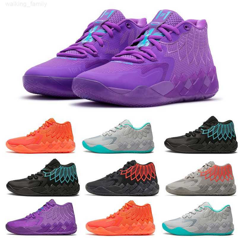 

2023 LaMelo Ball 1 MB.01 Men Basketball Shoes Sneaker Black Blast Buzz City LO UFO Not From Here Queen City Rick and Morty Rock Ridge Red Mens Trainers Sports Sneakers, Color#2