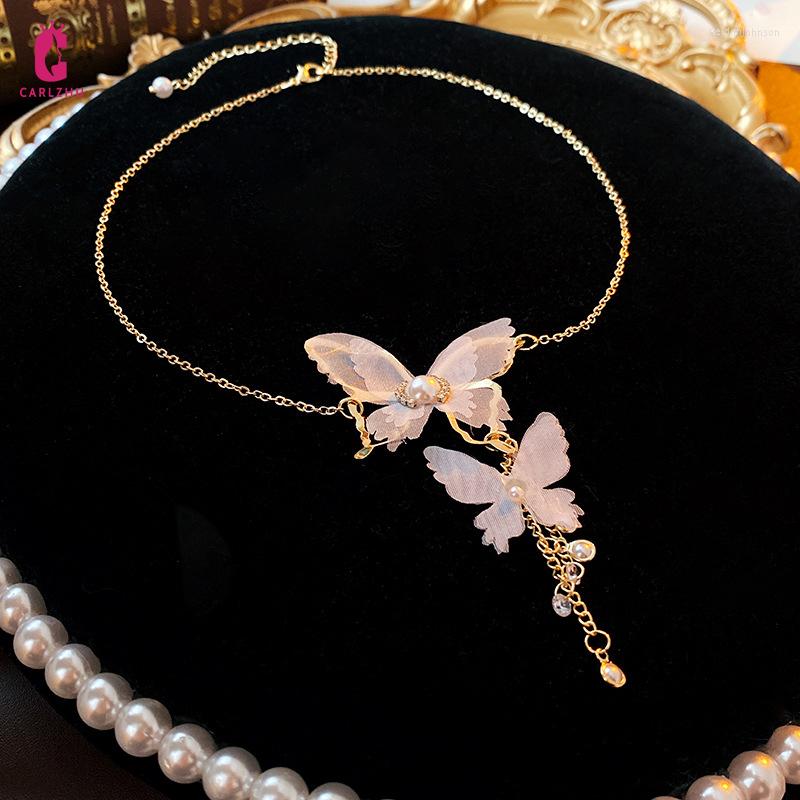 Pendant Necklaces Light Luxury Rhinestone Pearl Butterfly Necklace Korea Sweet Exquisite Design Sweater Chain For Women Jewelry
Pendant Necklaces Light Luxury Rhinestone Pearl Butterfly Necklace Korea Sweet Exquisite Design Sweater Chain For Women Jewelry