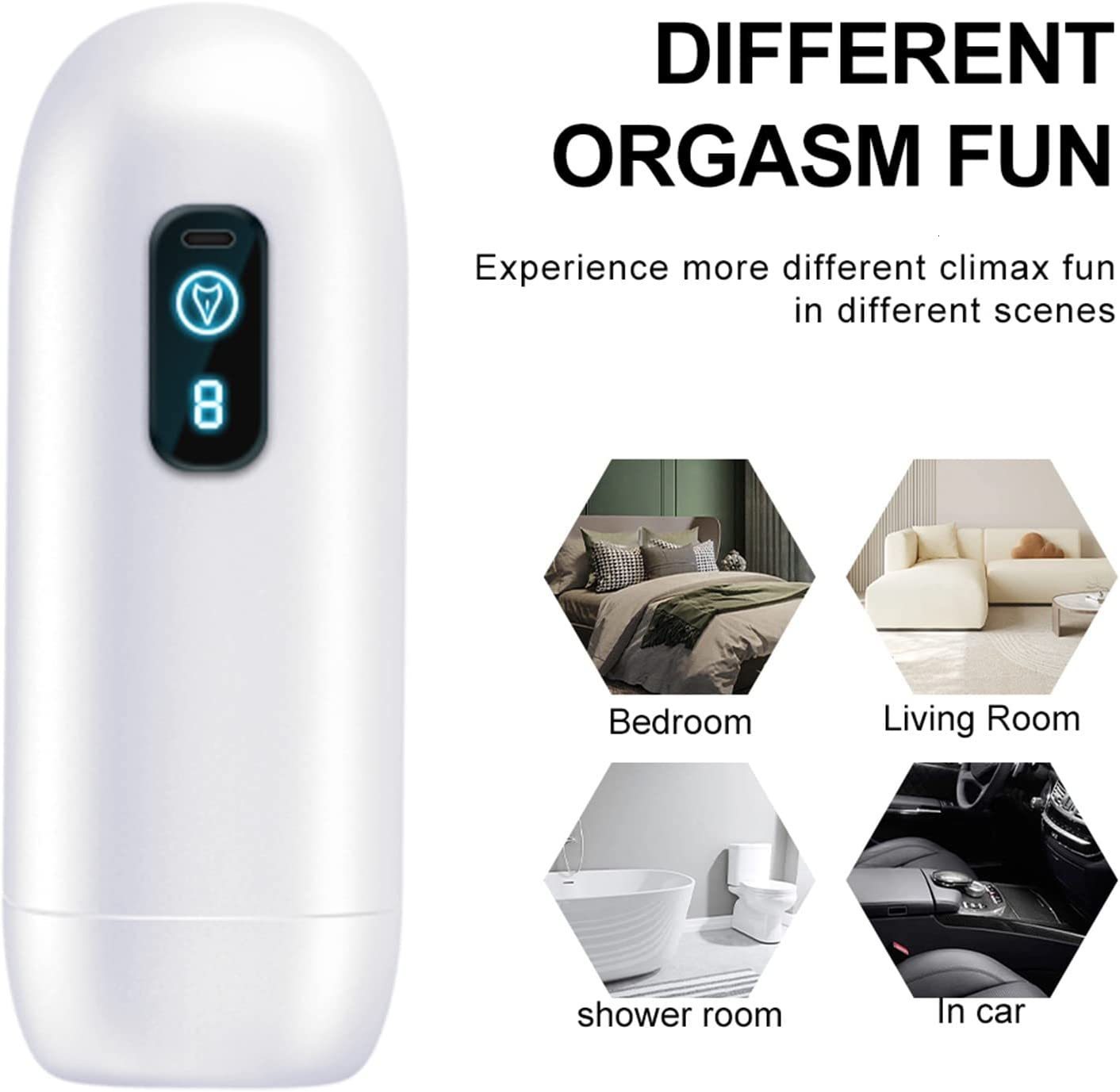 Masturbators Home>Product Center>Fully automatic male masturbator>Strong vibration digital oral sex machine 230524