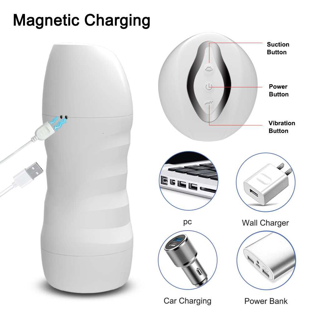 Masturbators Automatic sucking male masturbation device oral sex masturbation equipment machine sex toys adult products 230524