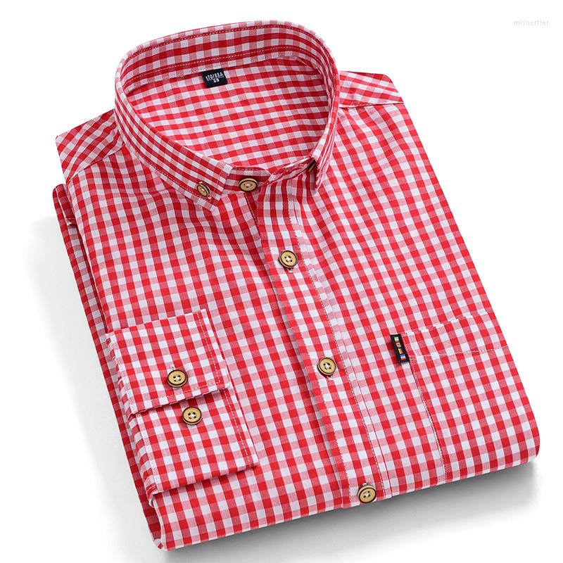 Men's Casual Shirts Cotton Men's Plaid Causal Full Sleeve High Quality Soft Fshiaon Button Down Small Checked Youth Business Blouse, Blue plaid
Men's Casual Shirts Cotton Men's Plaid Causal Full Sleeve High Quality Soft Fshiaon Button Down Small Checked Youth Business Blouse, Blue plaid
