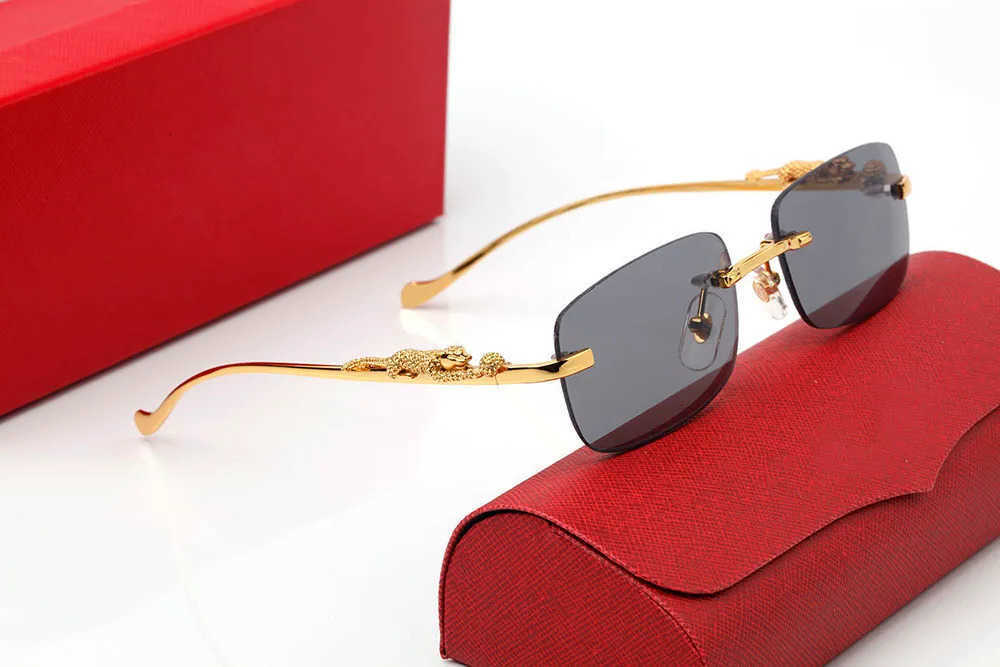 Sunglasses Designer Luxury Summer Brand Eyewear Fashion Outdoor Sports Classic Driving Various Style Unisex with Box Carti for Woman Frameless Metal Leopard Half F
Sunglasses Designer Luxury Summer Brand Eyewear Fashion Outdoor Sports Classic Driving Various Style Unisex with Box Carti for Woman Frameless Metal Leopard Half F