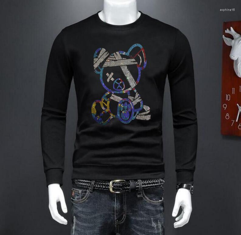 Men's Hoodies Men Rhinestone Designer Fashion Clothes Mens Pullover Hip Hop Sweatshirt Top, As shown
Men's Hoodies Men Rhinestone Designer Fashion Clothes Mens Pullover Hip Hop Sweatshirt Top, As shown
