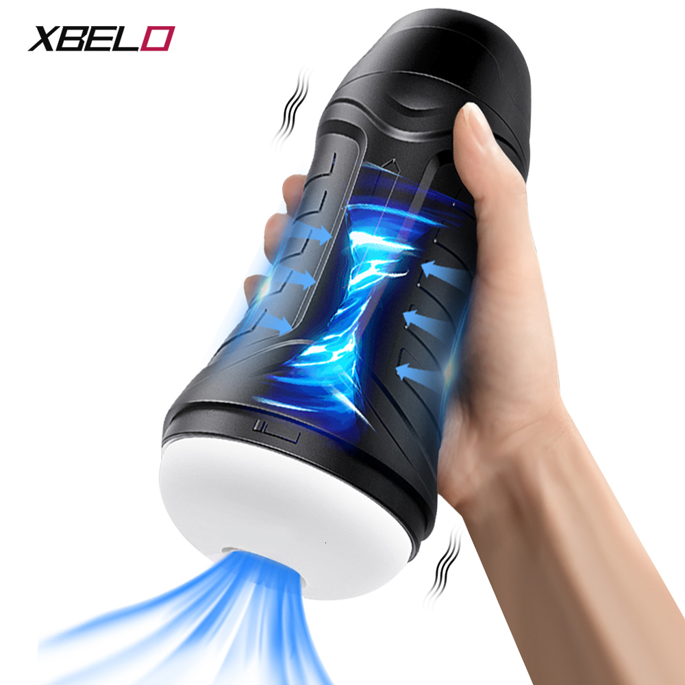 Masturbators Fully automatic male masturbation vibration oral sex suction machine silicone vaginal masturbation cup sex toy adult products 230524