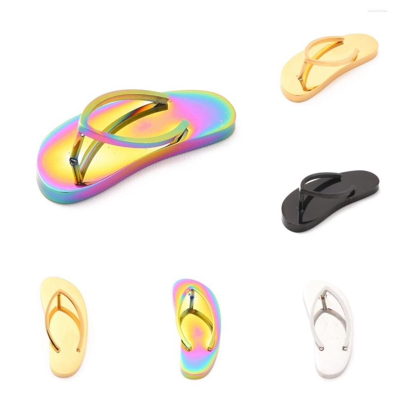 Charms 5Pcs Stainless Steel Flip Flops Slippers Pendants For Bracelet Necklace Earring DIY Jewelry Making Accessoris
Charms 5Pcs Stainless Steel Flip Flops Slippers Pendants For Bracelet Necklace Earring DIY Jewelry Making Accessoris