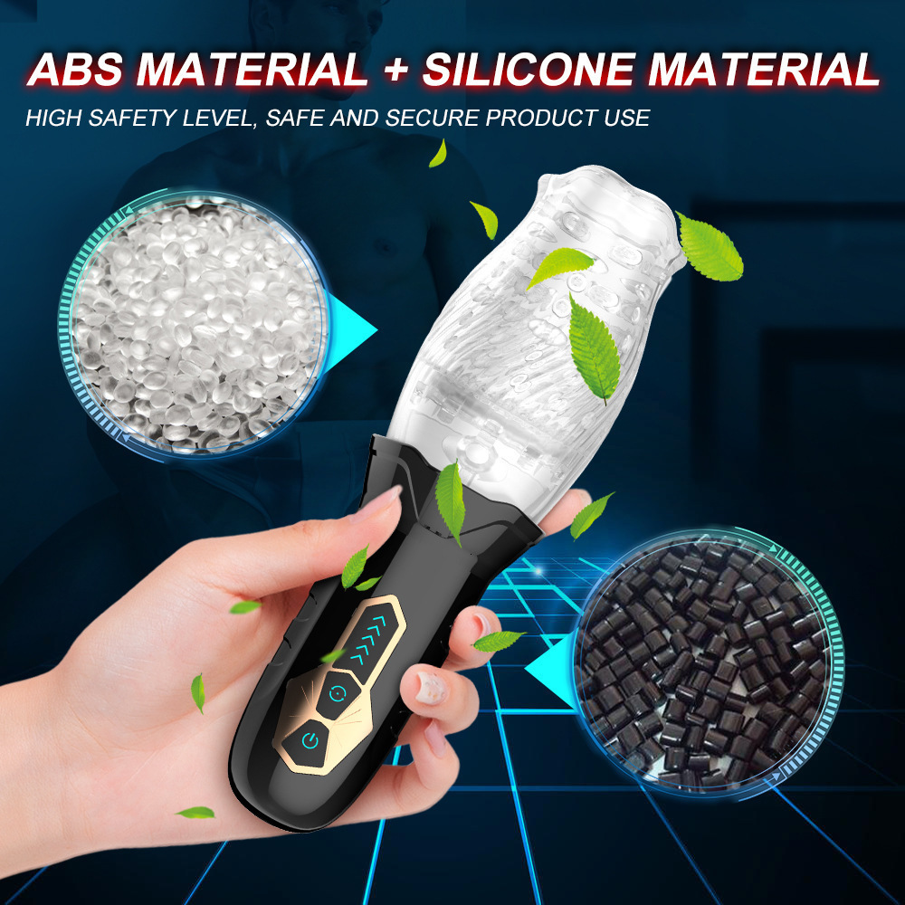 Masturbators Male Masturbation Cup Automatic Rotating Oral Sex Vibrator Penile Flash Stimulation Continuously Delayed Endurance Sports Toys 230524