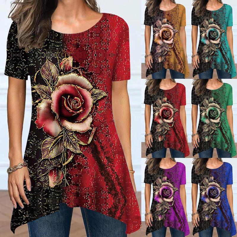 Women' T Shirts Women Casual Floral Print Splice Short Sleeve Womens Thick Flannel Long Sleeved Top Fitted, Green
Women' T Shirts Women Casual Floral Print Splice Short Sleeve Womens Thick Flannel Long Sleeved Top Fitted, Green