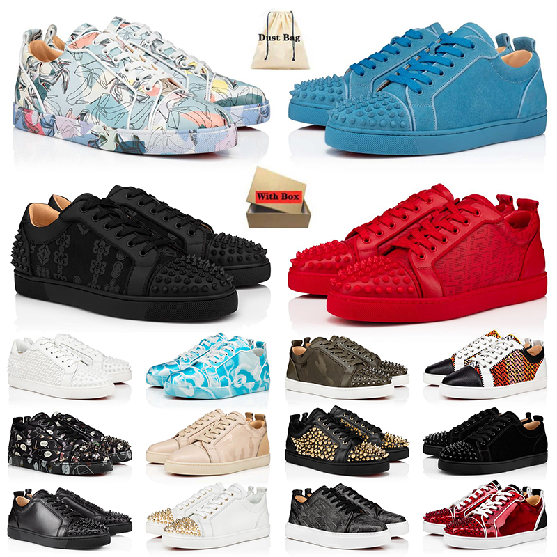 With Box Designer Christians Low Red Bottoms Shoes Mens Womens Genuine Leather Splike Loafers Vintage Luxury Casual Louboutins Bottom Shoe Big Size 35-47 Sneakers, C (36)
With Box Designer Christians Low Red Bottoms Shoes Mens Womens Genuine Leather Splike Loafers Vintage Luxury Casual Louboutins Bottom Shoe Big Size 35-47 Sneakers, C (36)