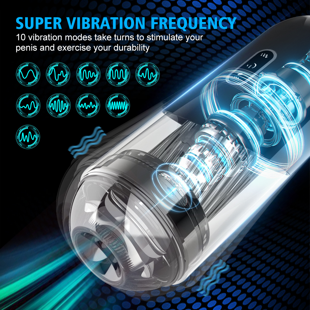 Masturbators Sucking Vibrator Masturbation Cup for Men powerful automatic cock oral sex machine Real Vagina Masturbation Cup sex toys for Men 230524