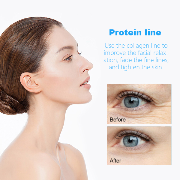 beauty items gold collagen protein thread water soluble threads silk protein line face