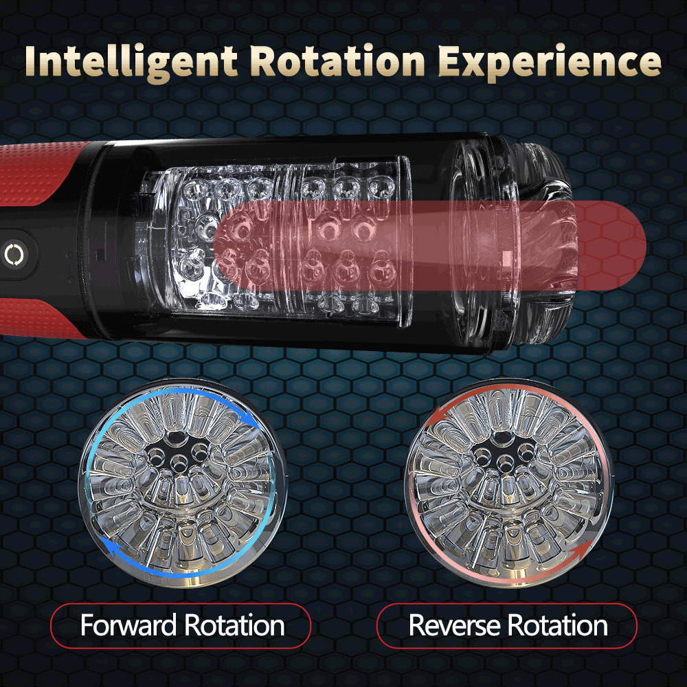 Masturbators Automatic male masturbation cup fully waterproof with rotating and vacuum suction modes a true vaginal adult sex toy 230524