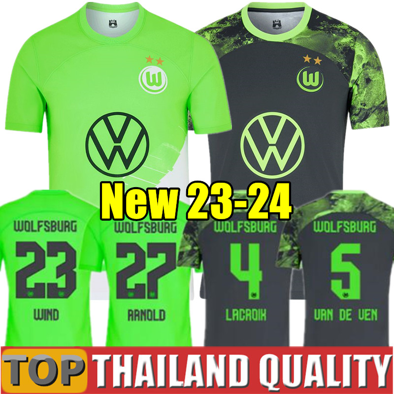 23 24 VfL Wolfsburg Soccer jerseys LACROIX VAN DE VEN 2023 2024 ARNOLD SVANBERG Football Shirt MARMOUSH WIND WALDSCHMIDT WIMMER NMECHA GERHARDT Camisetas, 23/24 home - men
23 24 VfL Wolfsburg Soccer jerseys LACROIX VAN DE VEN 2023 2024 ARNOLD SVANBERG Football Shirt MARMOUSH WIND WALDSCHMIDT WIMMER NMECHA GERHARDT Camisetas, 23/24 home - men
