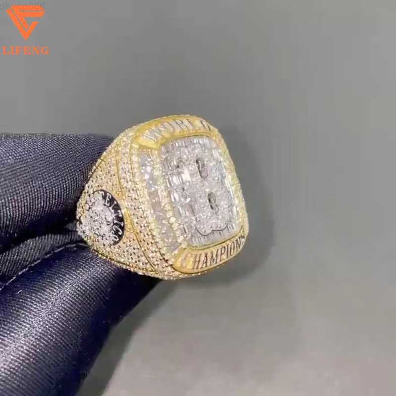 High Jewelry Diamond Rings Hip Hop Rings Men's Ladies Luxury Custom Ice Out Moissanite Rings
High Jewelry Diamond Rings Hip Hop Rings Men's Ladies Luxury Custom Ice Out Moissanite Rings
