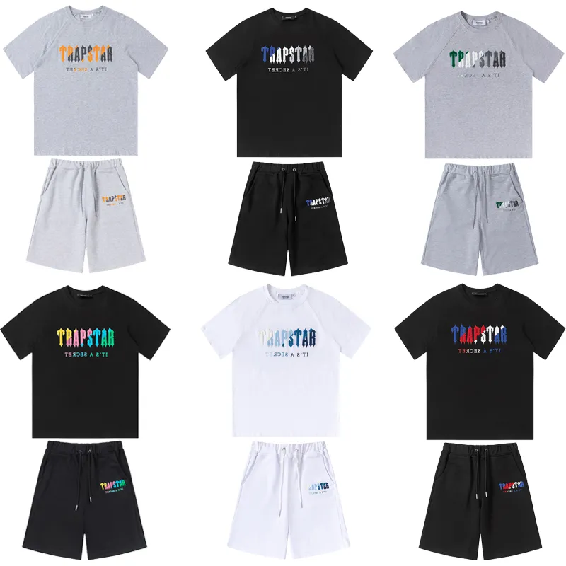 Trapstar Men's T-shirts T shirt Designer Shirts Embroidery Printed Letter Luxury Rainbow Color Summer Sports Casual Cotton Short Sleeve Outfit Tracksuit, 12
Trapstar Men's T-shirts T shirt Designer Shirts Embroidery Printed Letter Luxury Rainbow Color Summer Sports Casual Cotton Short Sleeve Outfit Tracksuit, 12