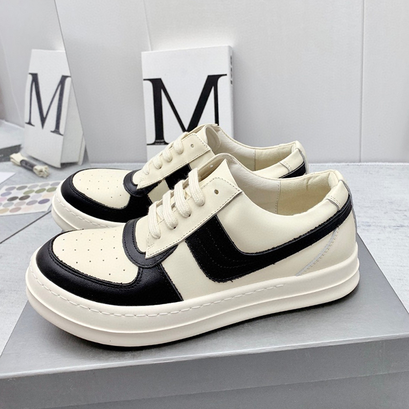 Casual oversized mens shoes luxurious designer thick sole high rise couples shoes low top board shoes sports casual canvas leather womens shoes Sizes 35-48 +box, 20
Casual oversized mens shoes luxurious designer thick sole high rise couples shoes low top board shoes sports casual canvas leather womens shoes Sizes 35-48 +box, 20