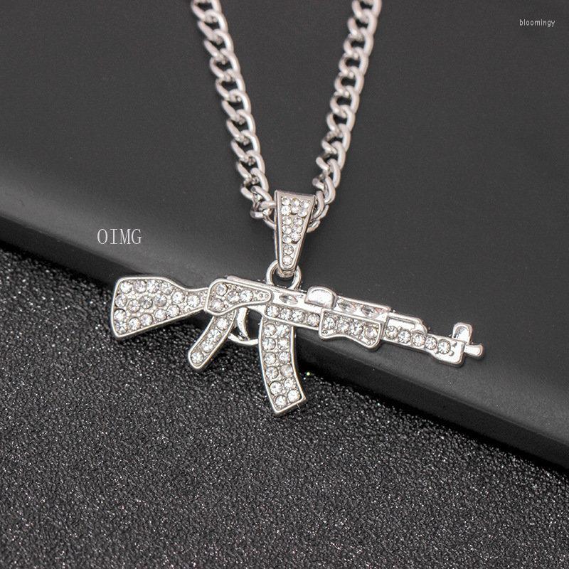 Pendant Necklaces Fashion Cool Gun Necklace Hip Hop Jewelry Gold Color Uzi For Men And Women Stainless Steel Chain
Pendant Necklaces Fashion Cool Gun Necklace Hip Hop Jewelry Gold Color Uzi For Men And Women Stainless Steel Chain