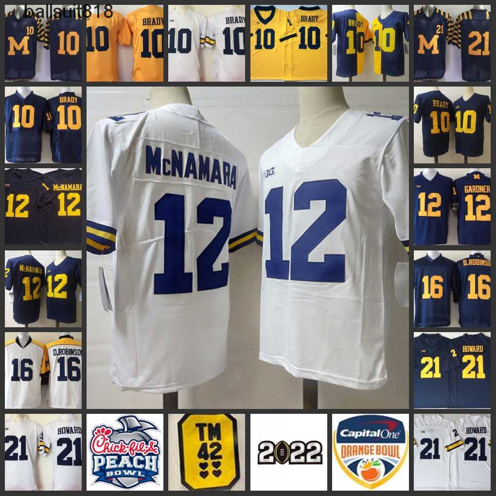 12 Cade McNamara Jersey 12 Devin Gardner 16 Denard Robinson 21 Desmond Howard 10 Tom Brady Jersey 2022 NCAA Michigan Wolverines Stitched College Football Jerseys
12 Cade McNamara Jersey 12 Devin Gardner 16 Denard Robinson 21 Desmond Howard 10 Tom Brady Jersey 2022 NCAA Michigan Wolverines Stitched College Football Jerseys