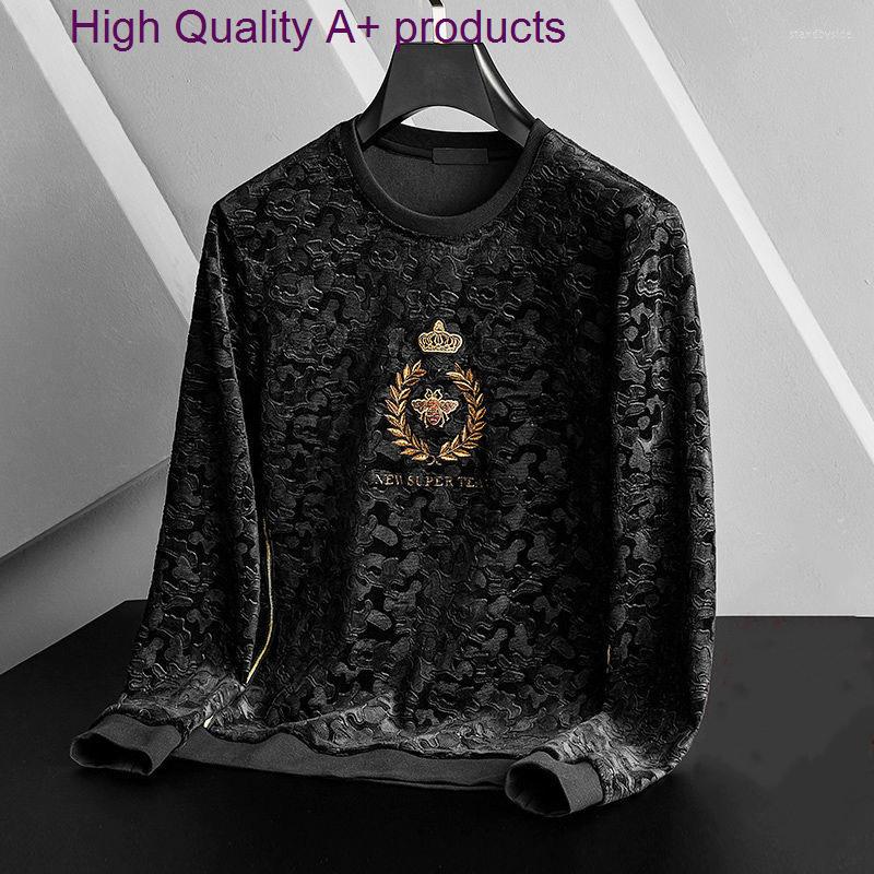 Men's Hoodies European High-end Fashion Little Bee Embroidery Sweater Men's Autumn And Winter Korean Leisure Loose Pullover Trendtop, Black
Men's Hoodies European High-end Fashion Little Bee Embroidery Sweater Men's Autumn And Winter Korean Leisure Loose Pullover Trendtop, Black