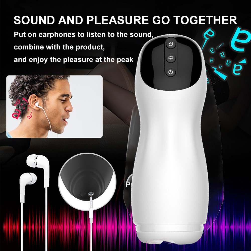Masturbators Male Masturbation Device Automatic Sucking Male Oral Sex Machine Oral Vaginal Penile Vibrator Sexual Toys 230524
