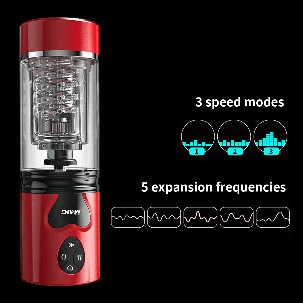 Masturbators Automatic Telescopic Rotary Sucking Male Masturbation Cup Vaginal Pocket Sucking Male Masturbation Stimulating Toys 230524