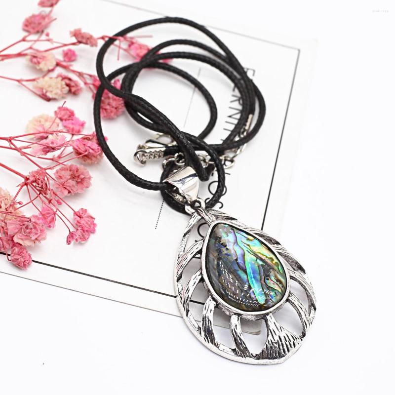 Pendant Necklaces Amethyst Stone Abalone Shell Jade Natural Droplet Shape Necklace Exquisite Jewelry Party Wedding
Pendant Necklaces Amethyst Stone Abalone Shell Jade Natural Droplet Shape Necklace Exquisite Jewelry Party Wedding