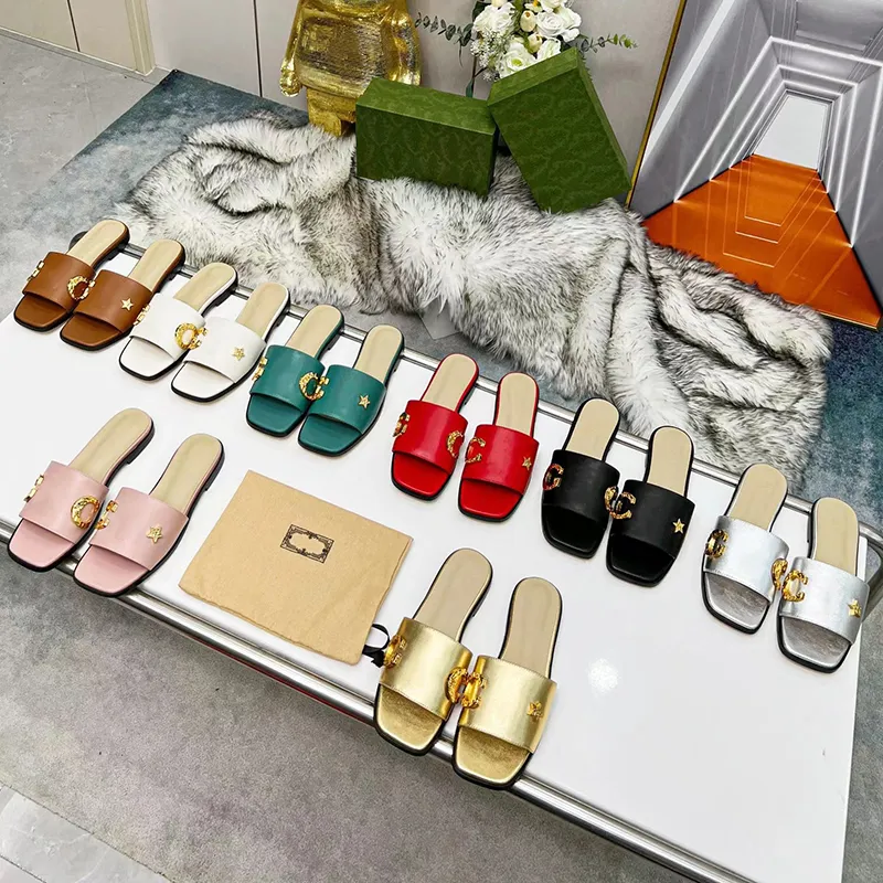 Designer slippers women's flat sandals fashion all-match beach flip flops leather brown black white plus size 35-43, 3#
Designer slippers women's flat sandals fashion all-match beach flip flops leather brown black white plus size 35-43, 3#
