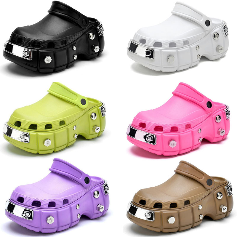 Men Women Designer Sandals Slippers Slides Triple Black White Rose Pink Purple Brown Iron Button Buckle Strap Mens Platform Casual Sandal Slide Slider, Color#2
Men Women Designer Sandals Slippers Slides Triple Black White Rose Pink Purple Brown Iron Button Buckle Strap Mens Platform Casual Sandal Slide Slider, Color#2