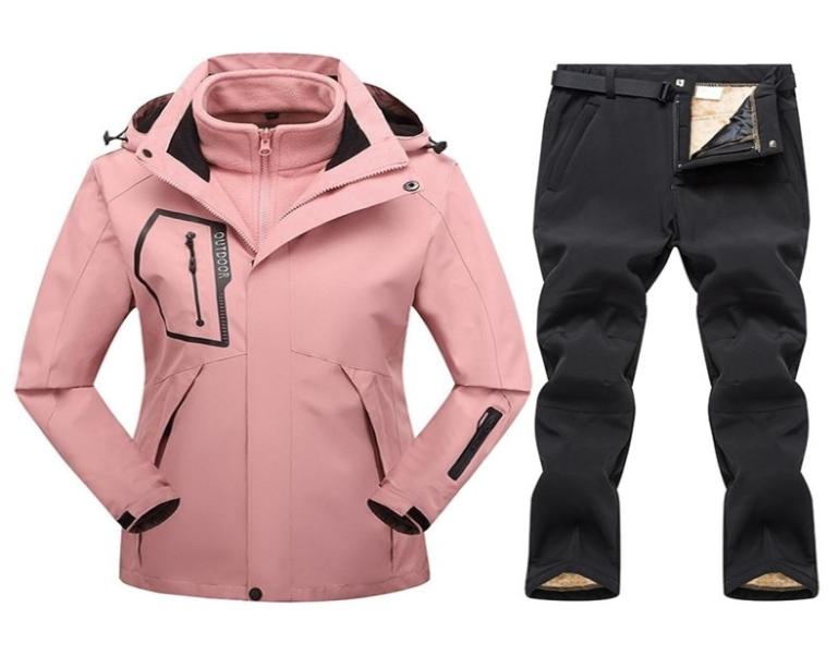 Skiing Suits Women Suit Waterproof Fleece Jacket Pants Female Snowboard Women039s Winter Sports Warm Breathable Set 2209062410425, Cream
Skiing Suits Women Suit Waterproof Fleece Jacket Pants Female Snowboard Women039s Winter Sports Warm Breathable Set 2209062410425, Cream