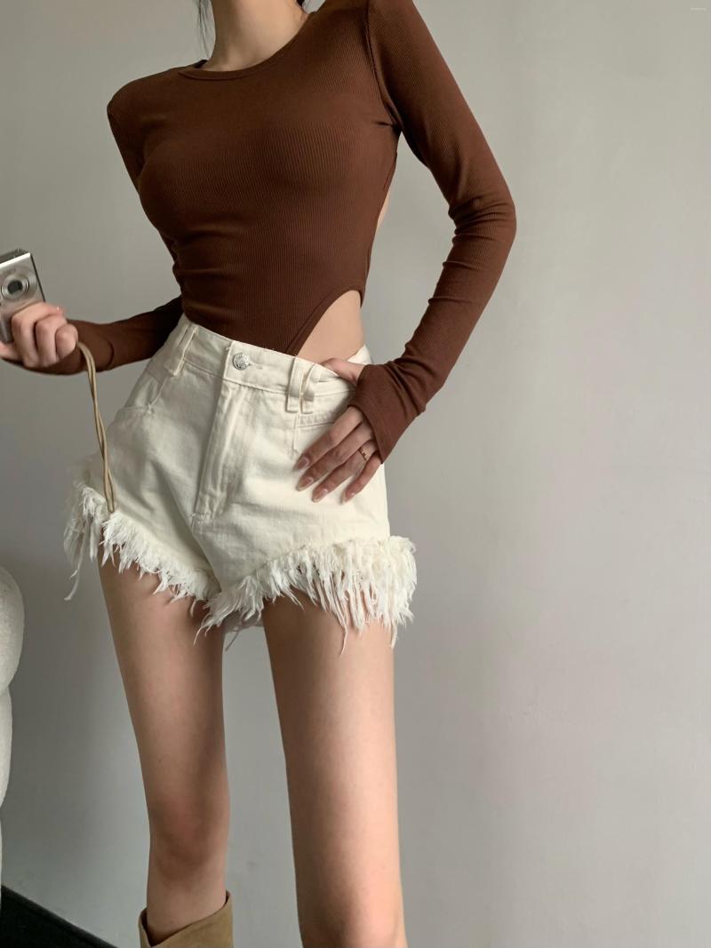 Women' Shorts White Denim Women High-Waist Ripped Fringed Burr Pants 2023 Summer Loose Wide-Leg Korean Style Short Femme
Women' Shorts White Denim Women High-Waist Ripped Fringed Burr Pants 2023 Summer Loose Wide-Leg Korean Style Short Femme