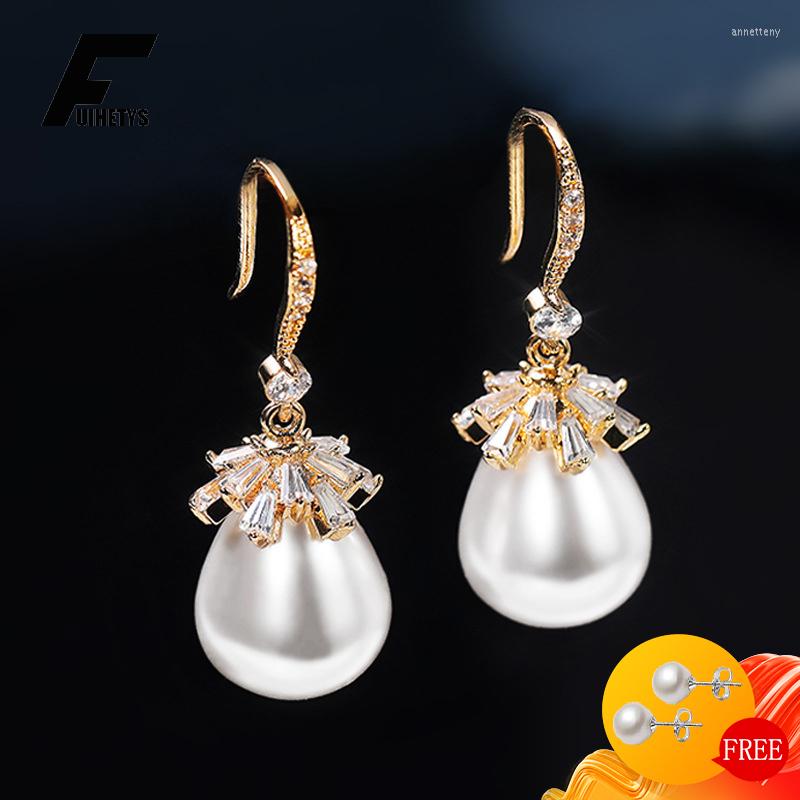 Dangle Earrings For Women 925 Silver Jewelry Accessories With Created Pearl Zircon Gemstones Drop Wedding Promise Party
Dangle Earrings For Women 925 Silver Jewelry Accessories With Created Pearl Zircon Gemstones Drop Wedding Promise Party