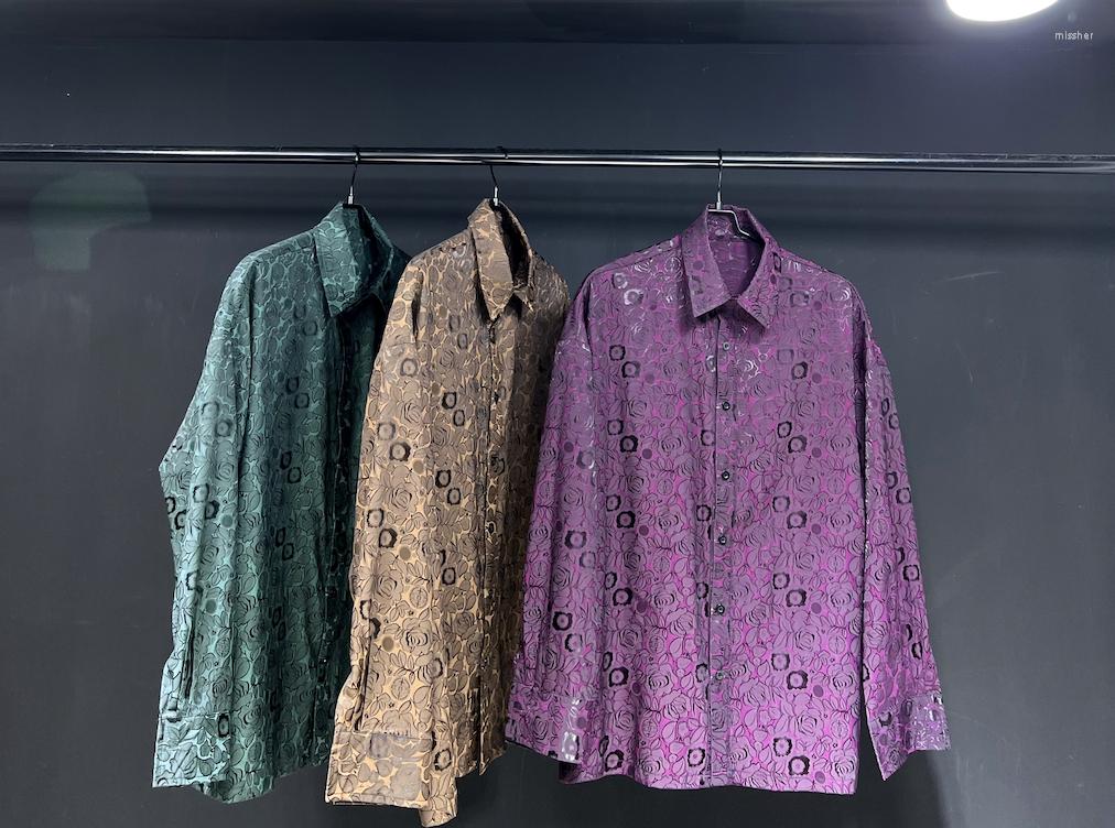 Men's Casual Shirts X03901 Fashion Men's 2023 Runway Luxury European Design Party Style Clothing
Men's Casual Shirts X03901 Fashion Men's 2023 Runway Luxury European Design Party Style Clothing