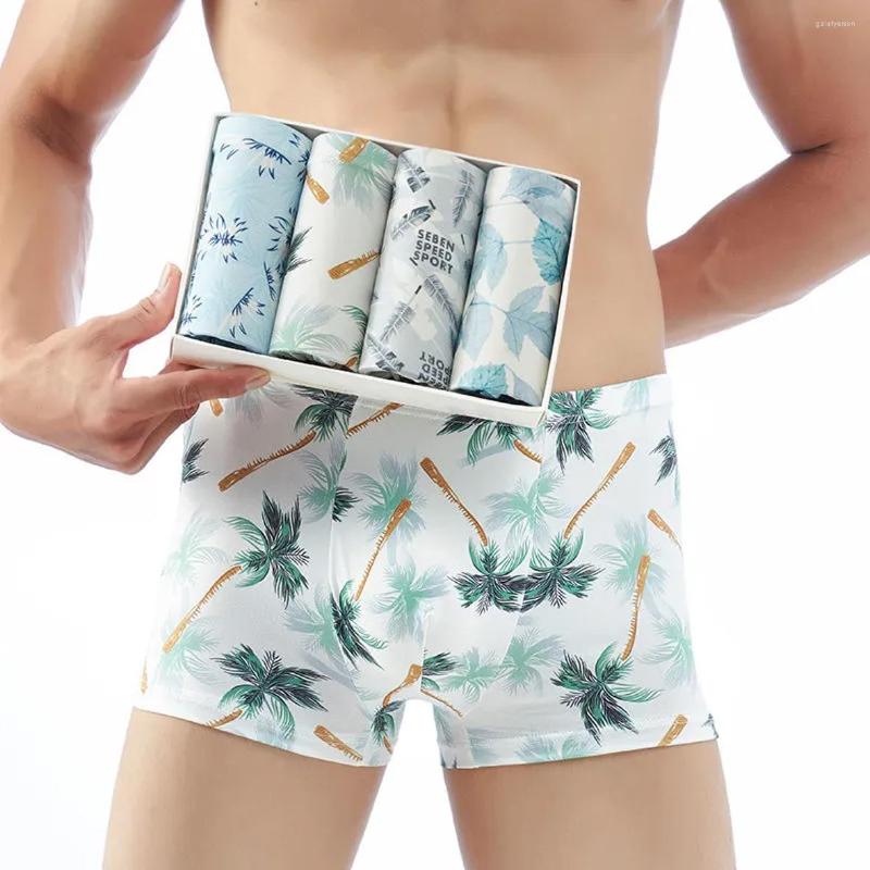 Underpants 4pcs/Men's Underwear Antibacterial Milk Silk Panties Men Boxer Shorts Moisture Absorbent Elastic Hombre Calzoncillos
Underpants 4pcs/Men's Underwear Antibacterial Milk Silk Panties Men Boxer Shorts Moisture Absorbent Elastic Hombre Calzoncillos