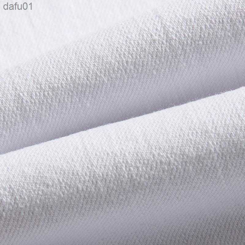 Men's Jeans Men Stretch Jeans Fashion White Denim Trousers For Male Spring And Autumn Retro Pants Casual Size 28-42 L230520