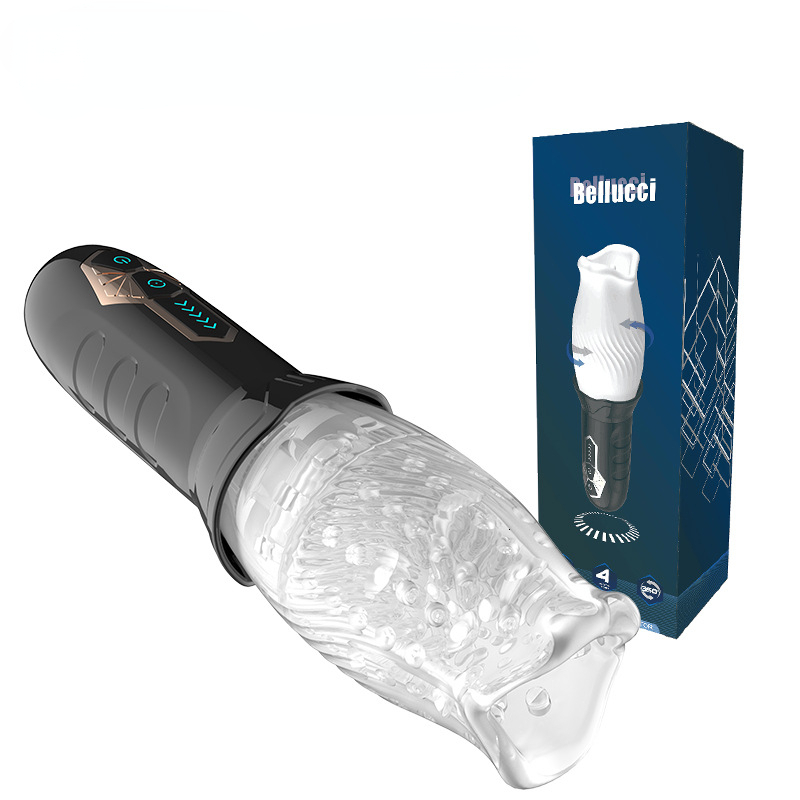 Masturbators Automatic oral sex Sucks Powerful Mouth Vagina Masturbator for Men 360 ° Rotary Penis Exerciser Masturbator 230524