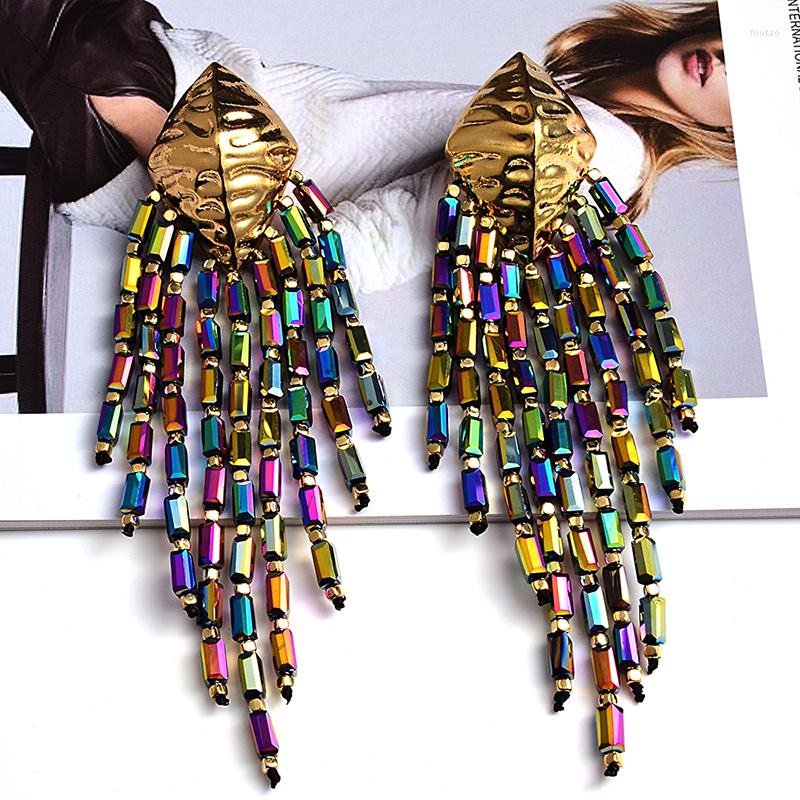 Dangle Earrings Statement Handmade Long Beaded Chain High-Quality Colorful Jewelry Accessories For Women Wholesale
Dangle Earrings Statement Handmade Long Beaded Chain High-Quality Colorful Jewelry Accessories For Women Wholesale