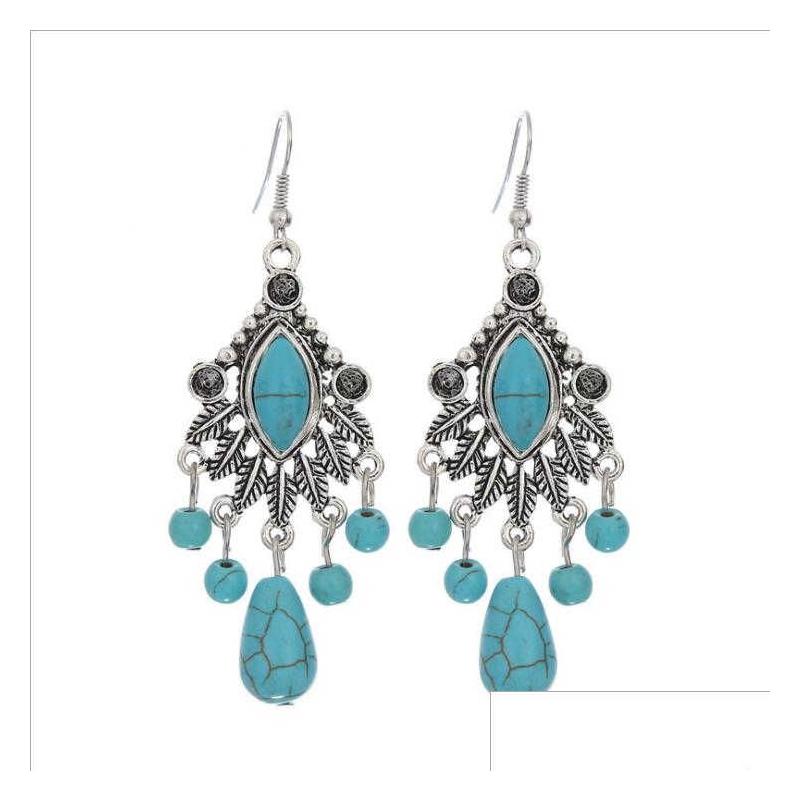Charm Womens Water Drop Tassel Tibetan Sier Turquoise Earrings Gstqe024 Fashion Gift National Style Women Diy Earring Delivery Jewelr Dhs8L
Charm Womens Water Drop Tassel Tibetan Sier Turquoise Earrings Gstqe024 Fashion Gift National Style Women Diy Earring Delivery Jewelr Dhs8L