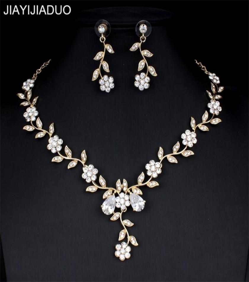 Wedding Jewelry Sets jiayijiaduo Classic Bridal Jewellery for Womens Dresses Accessories Cubic Necklace Earrings Set Gold Color 229004382
Wedding Jewelry Sets jiayijiaduo Classic Bridal Jewellery for Womens Dresses Accessories Cubic Necklace Earrings Set Gold Color 229004382