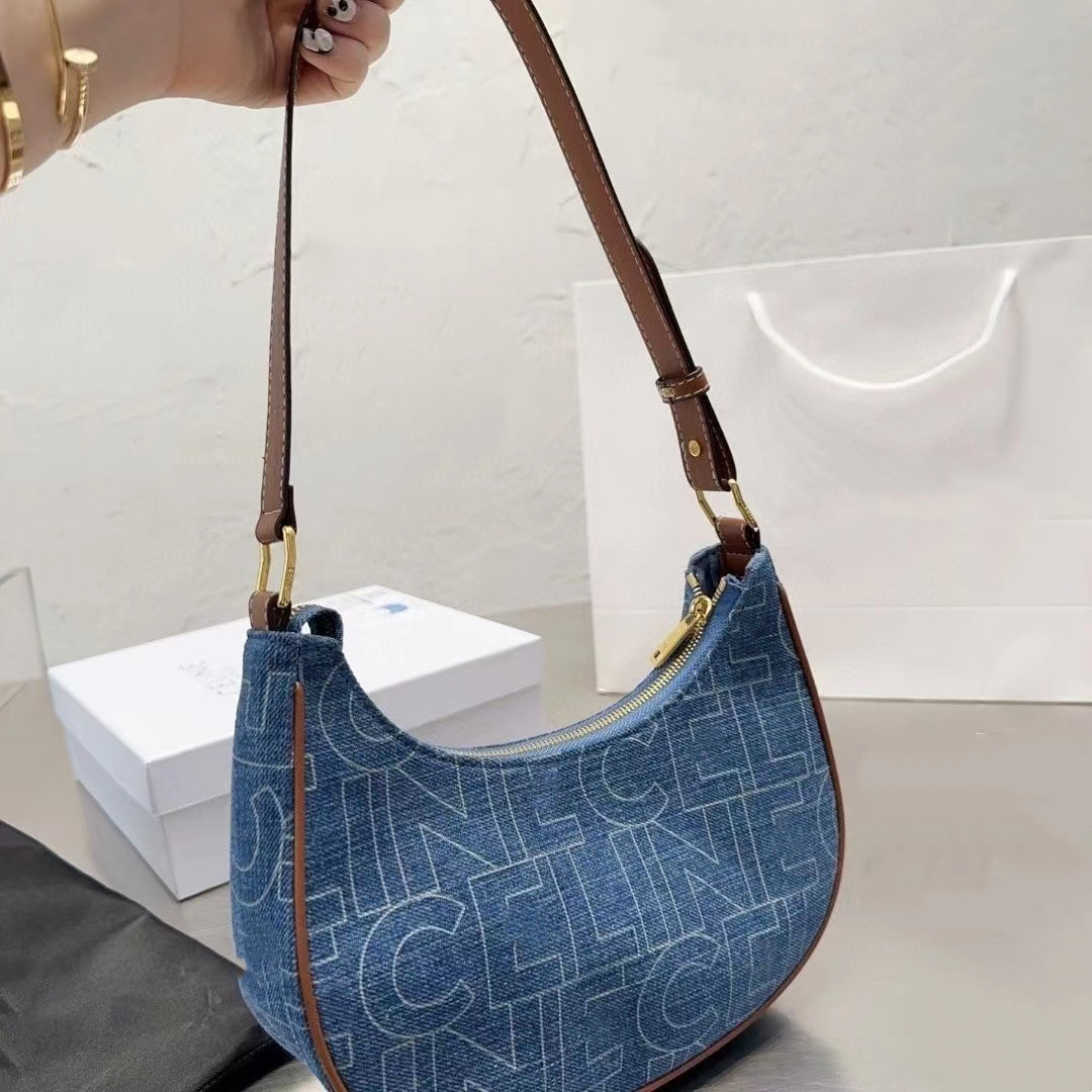 Designer Bag celnne Women's Shoulder Handbag Classic Crescent Graffiti Print Wallet Bucket Fashion Denim underarm Crossbody bag
Designer Bag celnne Women's Shoulder Handbag Classic Crescent Graffiti Print Wallet Bucket Fashion Denim underarm Crossbody bag