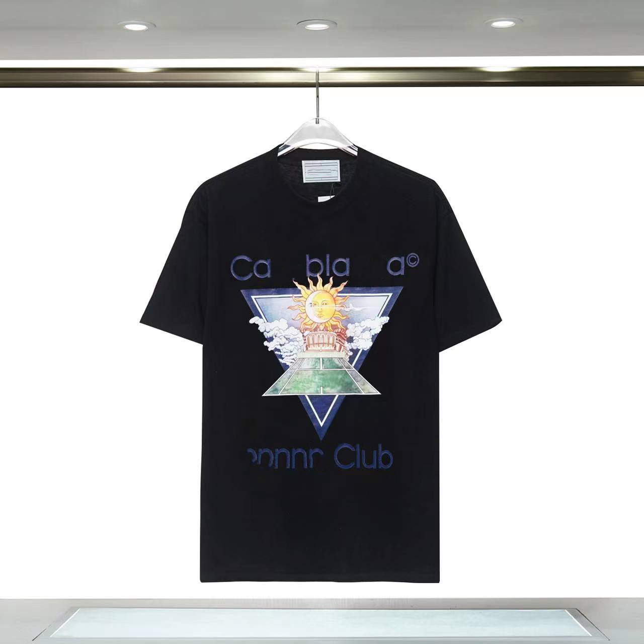 Summer Mens Designer T Shirt Casual Man Womens Tees With Letters Print Short Sleeves Top Sell Luxury Men Hip Hop clothes US SIZE S-XL
Summer Mens Designer T Shirt Casual Man Womens Tees With Letters Print Short Sleeves Top Sell Luxury Men Hip Hop clothes US SIZE S-XL