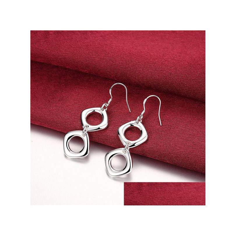 Charm Womens Sterling Sier Plated Double Square Earrings Gsse024 Fashion 925 Plate Earring Jewelry Gift Drop Delivery Dhlku
Charm Womens Sterling Sier Plated Double Square Earrings Gsse024 Fashion 925 Plate Earring Jewelry Gift Drop Delivery Dhlku