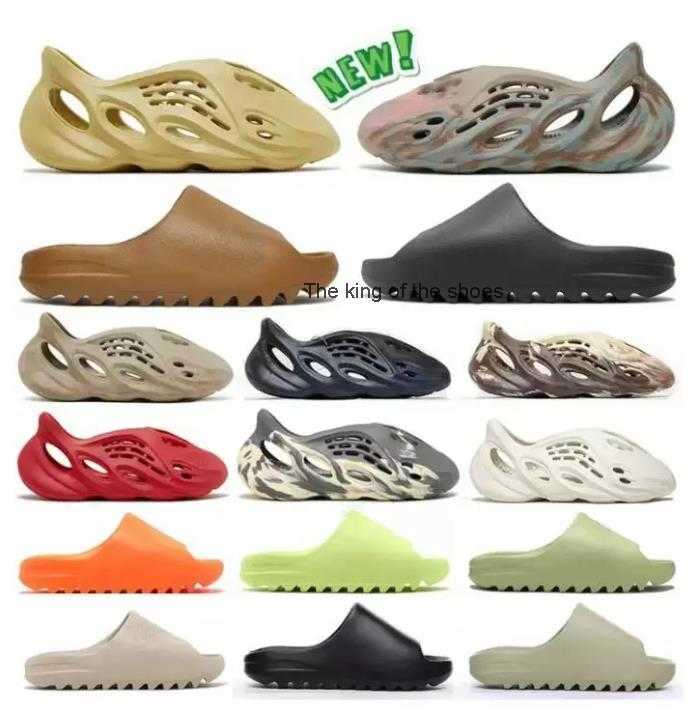 slides yeezs Slippers 24 hours Fast Shipping foam runner Designer slipper men women Sandals Triple Black White Resin pattern slippers mens womens sliders MX 36-47 D88, #2
slides yeezs Slippers 24 hours Fast Shipping foam runner Designer slipper men women Sandals Triple Black White Resin pattern slippers mens womens sliders MX 36-47 D88, #2