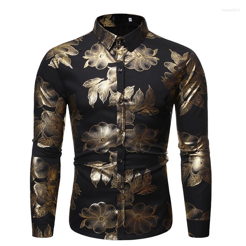 Men' Casual Shirts Luxry Bronzing Floral Shirt Men Camisa Masculina 2023 Brand Mens Slim Fit Button Down Dress Wedding Tuxedo Male, White
Men' Casual Shirts Luxry Bronzing Floral Shirt Men Camisa Masculina 2023 Brand Mens Slim Fit Button Down Dress Wedding Tuxedo Male, White