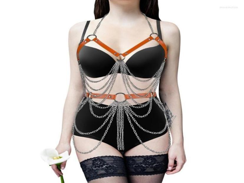 Belts Punk Leather Harajuku Harness For Women Underwear Goth Body Clothing Waist Erotic Stockings Rave Wear Dance Sword Belt Garte1575716, White
Belts Punk Leather Harajuku Harness For Women Underwear Goth Body Clothing Waist Erotic Stockings Rave Wear Dance Sword Belt Garte1575716, White