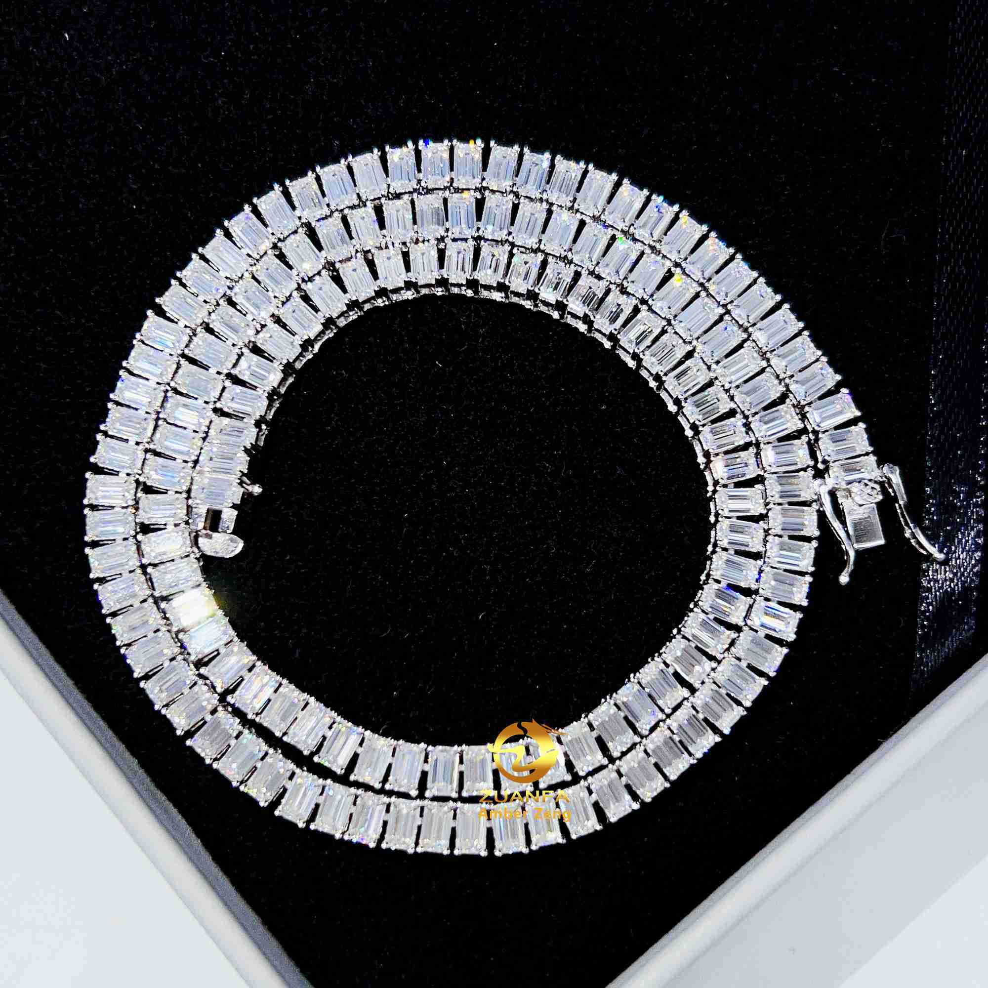 Emerald cut 3x5mm bling hip hop jewelry vvs lab diamond s925 sterling silver moissanite chain diamond tennis necklace
Emerald cut 3x5mm bling hip hop jewelry vvs lab diamond s925 sterling silver moissanite chain diamond tennis necklace
