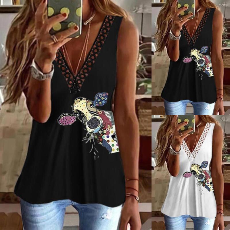 Women' T Shirts Graphic Print Women Top Plus Size Casual Sexy Camisole Tanks V-neck Simple Loose Sleeveless T-shirts Summer Vest Ropa Mujer, Black
Women' T Shirts Graphic Print Women Top Plus Size Casual Sexy Camisole Tanks V-neck Simple Loose Sleeveless T-shirts Summer Vest Ropa Mujer, Black