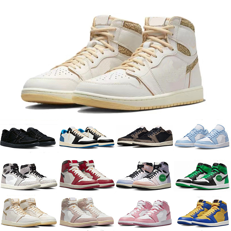 Craft Sail Basketball Shoes Jumpman 1 1s Craft Sail Valentines Day Lucky Green Lost and Found Skyline White Cement Reverse Laney Sport Sneakers for Men Women, Item#41
Craft Sail Basketball Shoes Jumpman 1 1s Craft Sail Valentines Day Lucky Green Lost and Found Skyline White Cement Reverse Laney Sport Sneakers for Men Women, Item#41